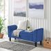 Recamier Bau Malibu 1,20m Suede Azul Marinho - Inova Decor