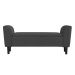 Recamier Bau Malibu 1,40m Suede Grafite - Inova Decor