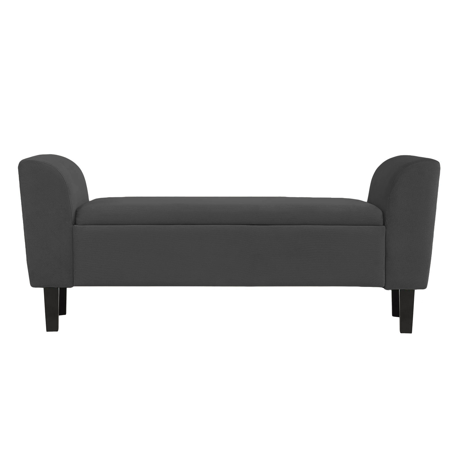 Recamier Bau Malibu 1,40m Suede Grafite - Inova Decor