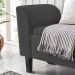 Recamier Bau Malibu 1,40m Suede Grafite - Inova Decor