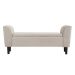 Recamier Bau Malibu 1,60m Suede Bege - Inova Decor