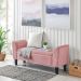 Recamier Bau Malibu 1,60m Suede Rose - Inova Decor