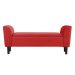 Recamier Bau Malibu 1,60m Suede Vermelho - Inova Decor