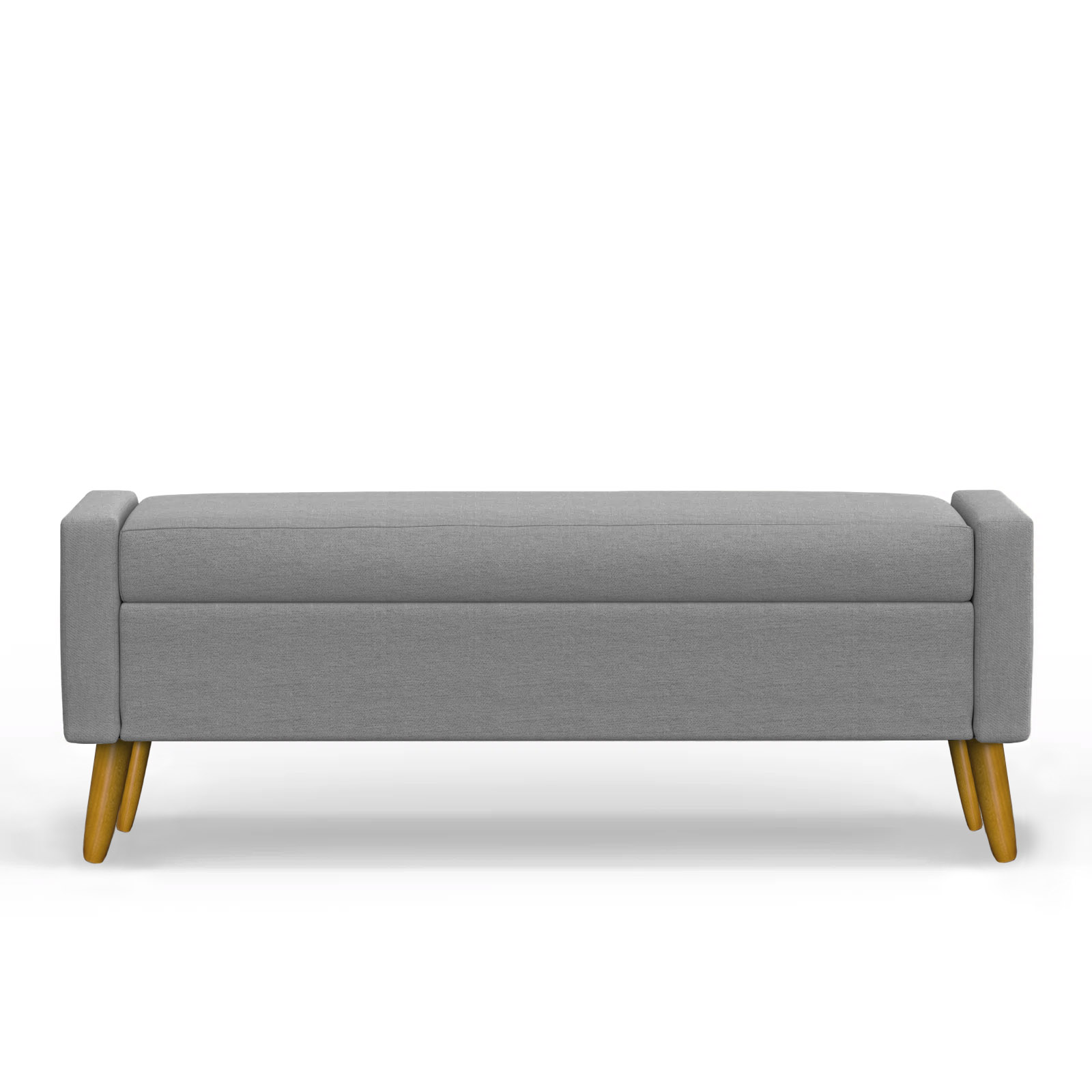 Recamier Bau Paris 1,20m Linho Cinza - Inova Decor