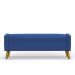 Recamier Bau Paris 1,20m Suede Azul marinho - Inova Decor