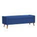 Recamier Bau Paris 1,20m Suede Azul marinho - Inova Decor