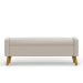 Recamier Bau Paris 1,40m Linho Bege - Inova Decor
