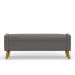 Recamier Bau Paris 1,40m Suede Cinza - Inova Decor