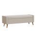 Recamier Bau Paris 1,60m Suede Bege - Inova Decor