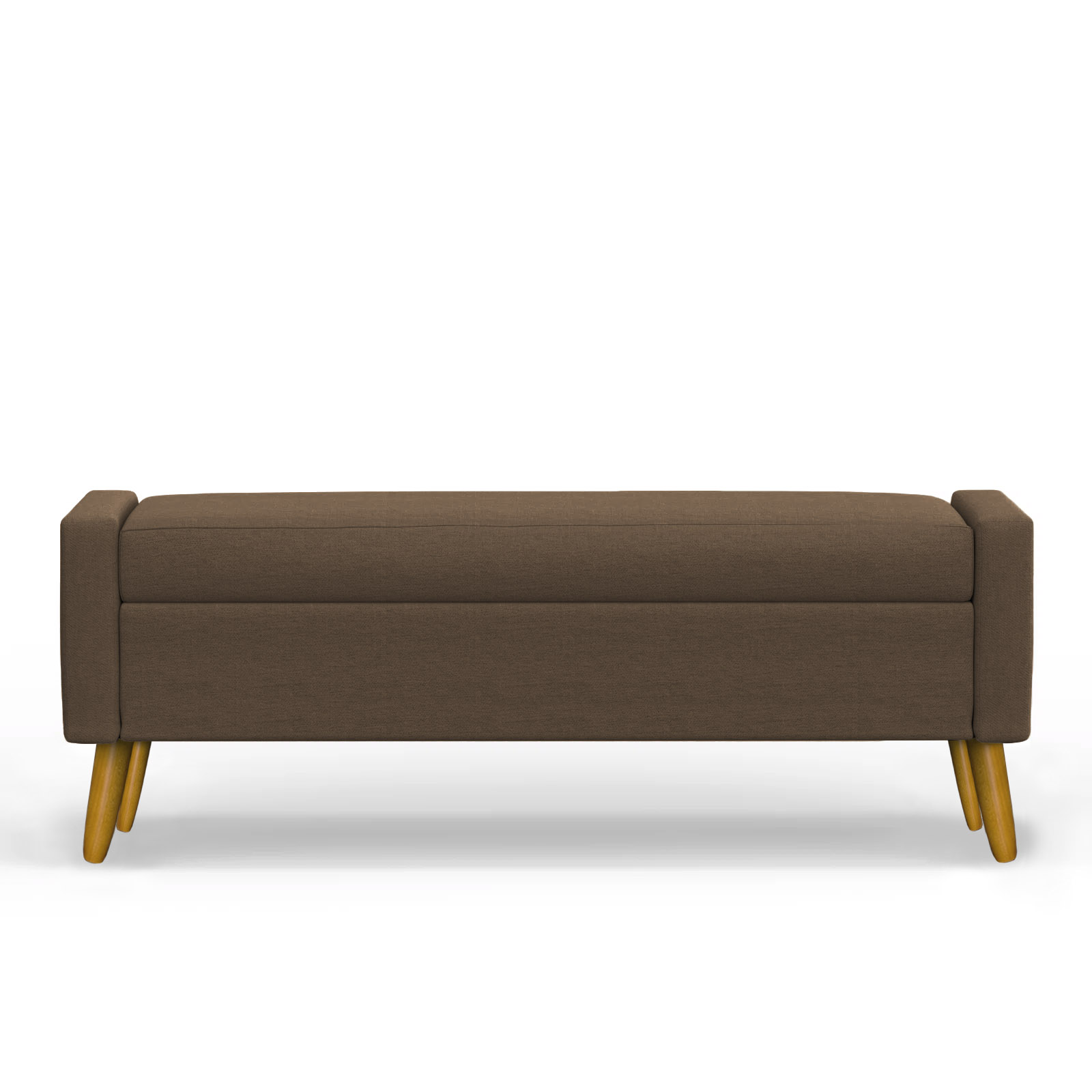 Recamier Bau Paris 1,60m Suede Marrom - Inova Decor