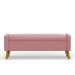 Recamier Bau Paris 1,60m Suede Rose - Inova Decor