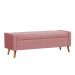 Recamier Bau Paris 1,60m Suede Rose - Inova Decor