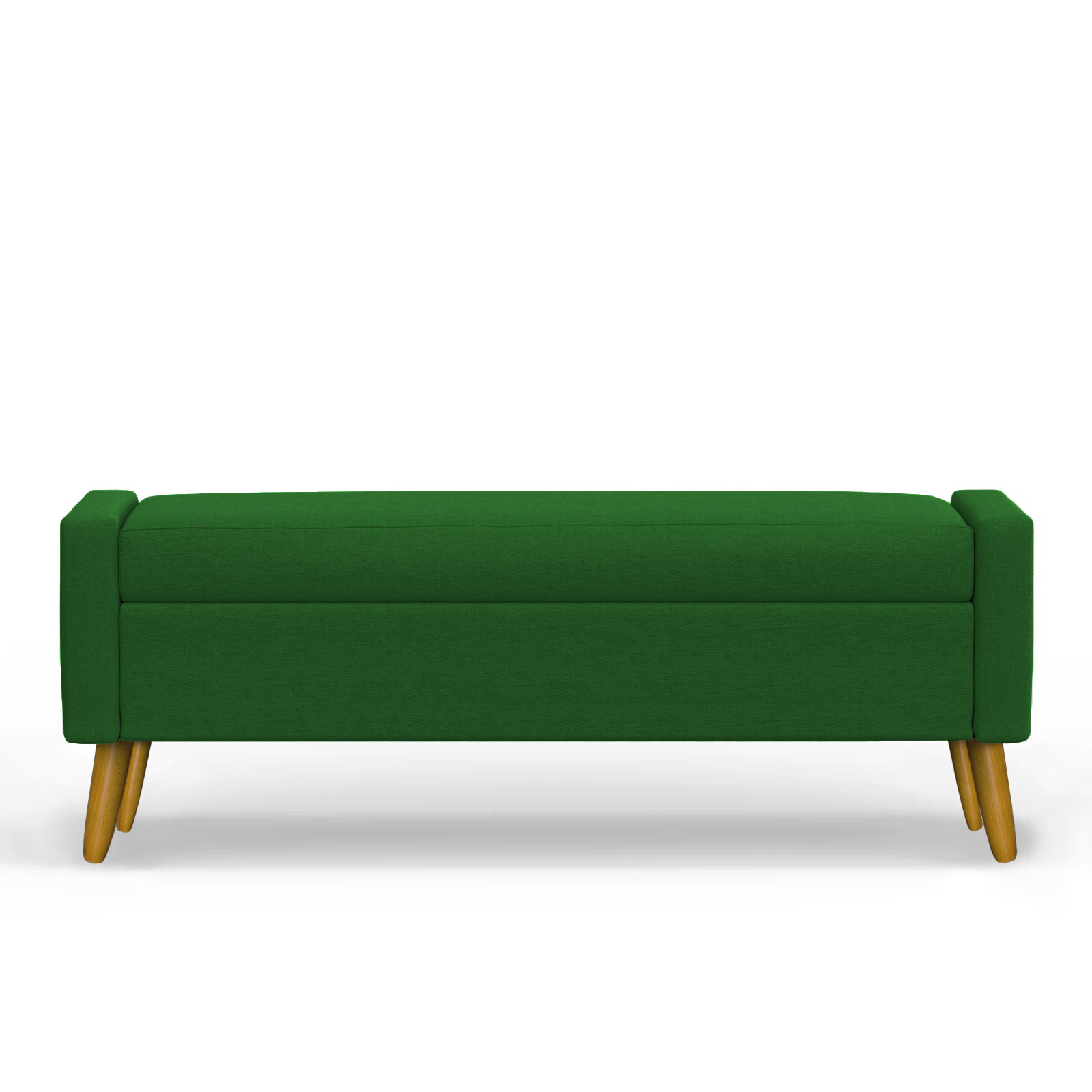 Recamier Bau Paris 1,60m Suede Verde - Inova Decor