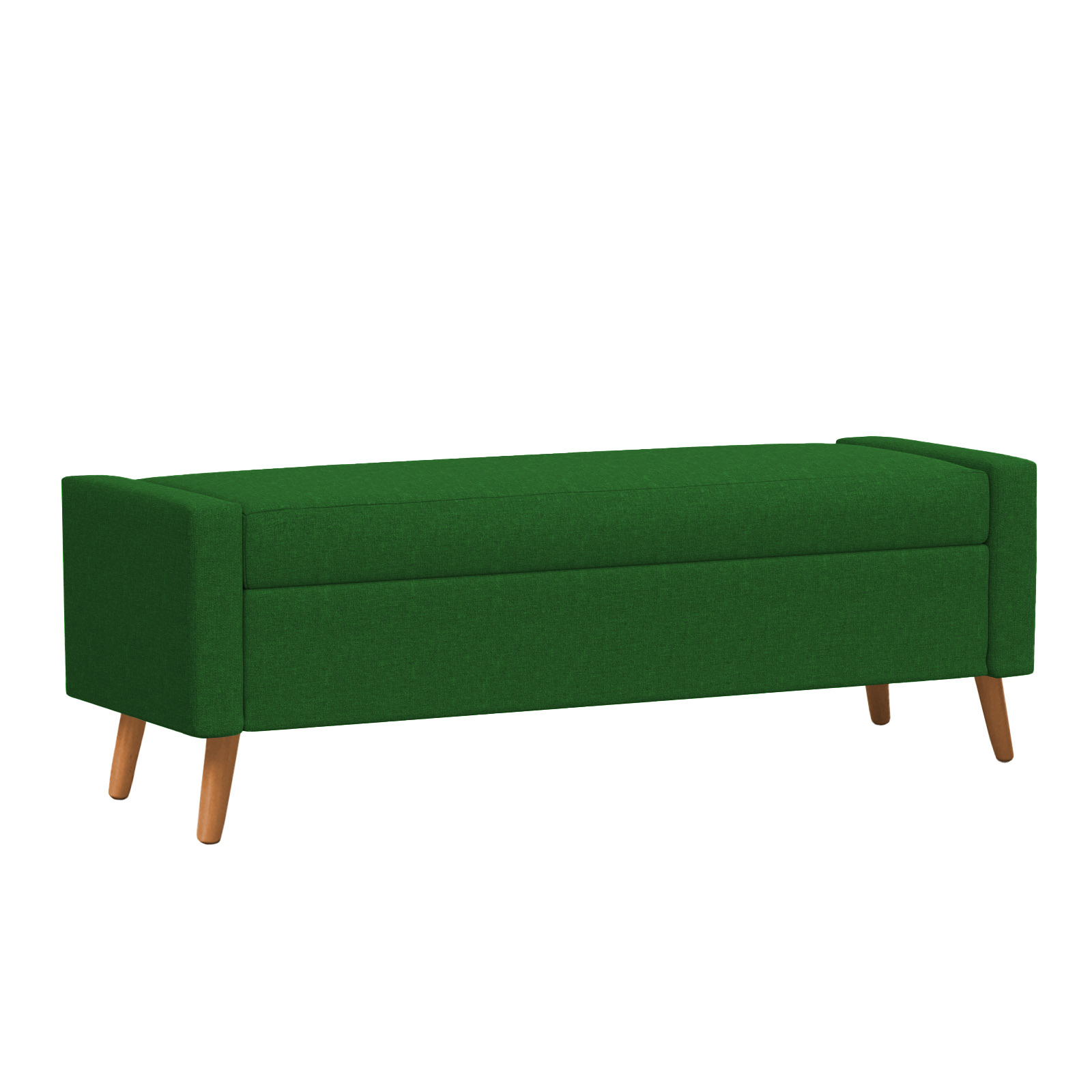 Recamier Bau Paris 1,60m Suede Verde - Inova Decor