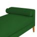 Recamier Berlim 1,20m Suede Verde - Inova Decorações