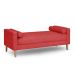 Recamier Berlim 1,20m Suede Vermelho - Inova Decorações