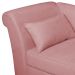 Recamier Diva França 1,40m Suede Rose - Inova Decor