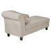 Recamier Diva França 1,60m Suede Bege - Inova Decor