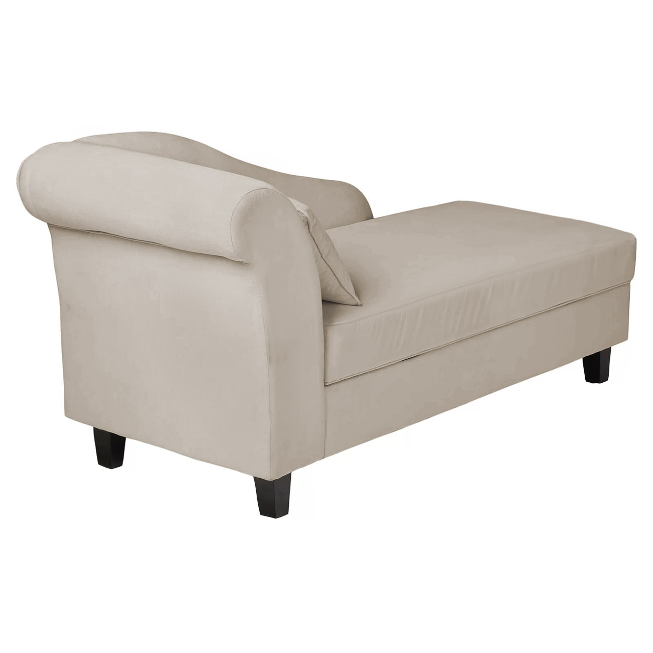 Recamier Diva França 1,60m Suede Bege - Inova Decor