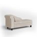Recamier Diva França 1,60m Suede Bege - Inova Decor