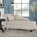 Recamier Diva França 1,60m Suede Bege - Inova Decor