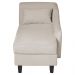 Recamier Diva França 1,60m Suede Bege - Inova Decor