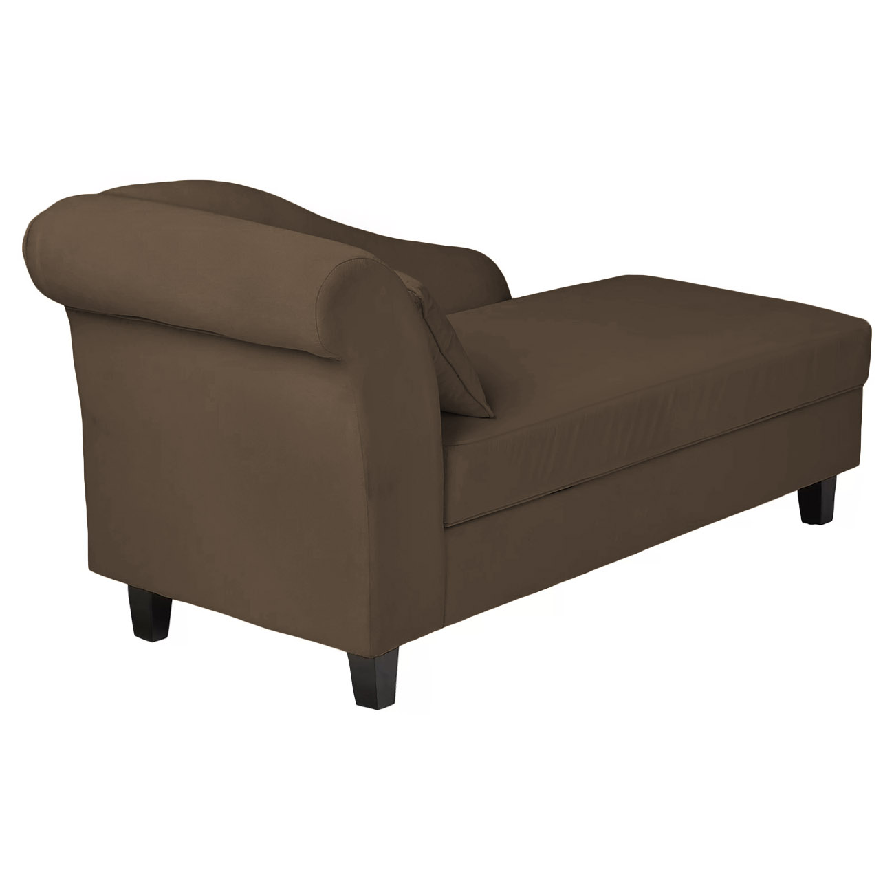 Recamier Diva França 1,60m Suede Marrom - Inova Decor
