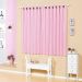 Cortina de Quarto Baila Rosa 1 peça
