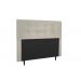 Cabeceira  Estofada para Cama Box Casal 140 cm Suede Bege Helena Isis Estofados