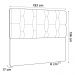 Cabeceira Spezia Luxo para Cama Box King 193cm Veludo - SSX Multicoisas