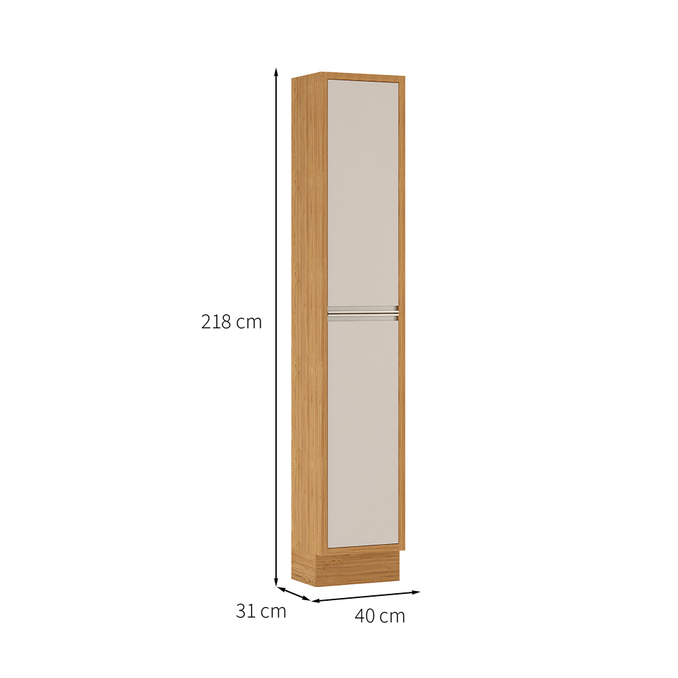 Paneleiro Lisboa 2 PT Freijó e Off White