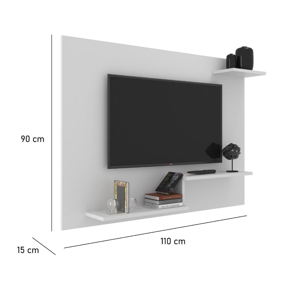 Painel Denver TV 42” J Carvalho - Branco