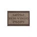 Capacho Eco Nature Bem Vindo-5 70 Marrom 0,40x0,60M