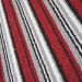 Kit Tapete Cozinha 3 peças Atlantis Listras 10 Vermelho