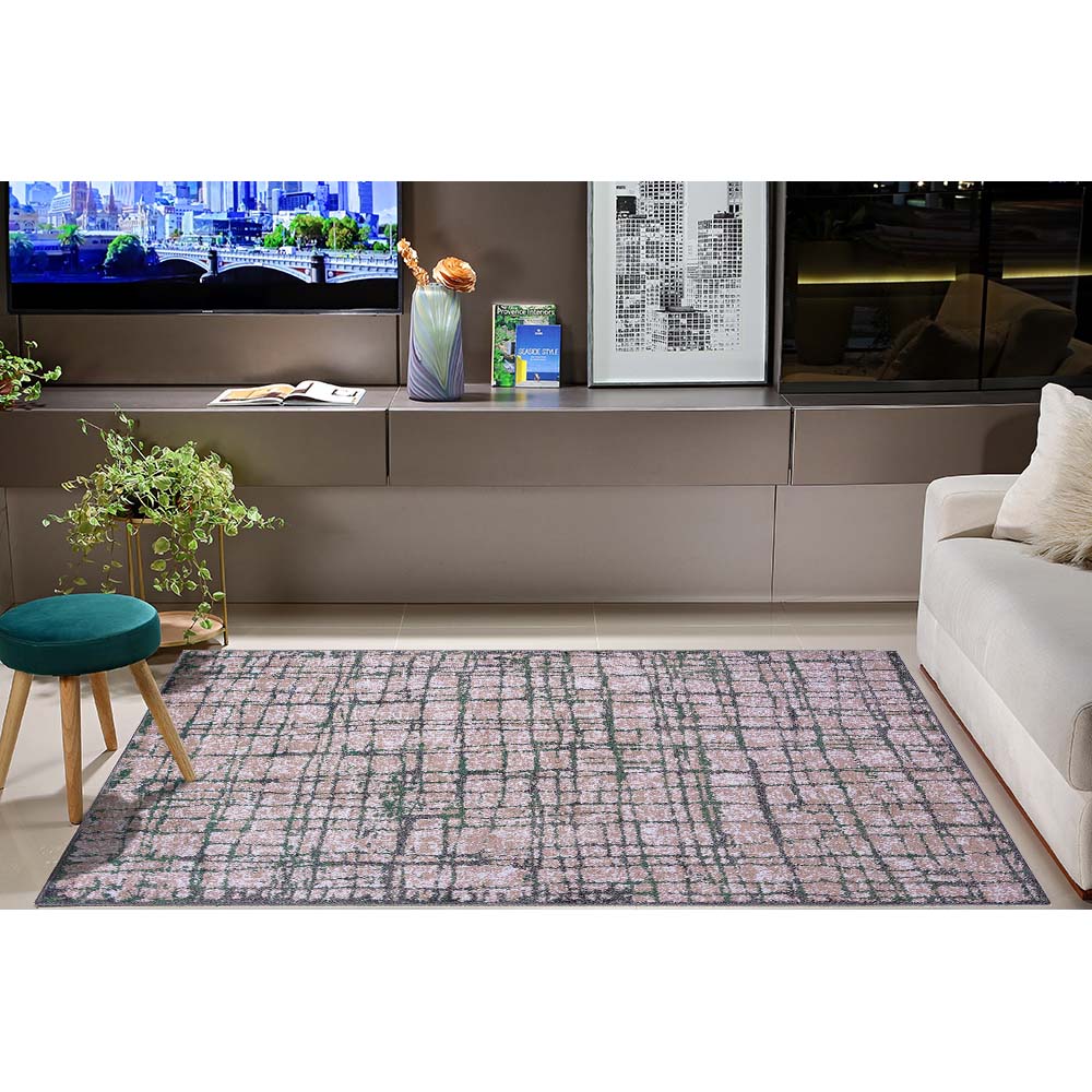 Passadeira Classic Maldivas 16 Chumbo-Verde 0,66X1,20M