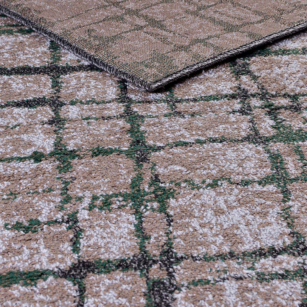 Passadeira Classic Maldivas 16 Chumbo-Verde 0,66X1,20M