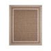 Passadeira Eco Nature Moldura 87 Bege-Marrom 0,57x1,80M