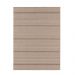 Passadeira Eco-Nature Riscas 87 Bege-Marrom 0,57X1,80M