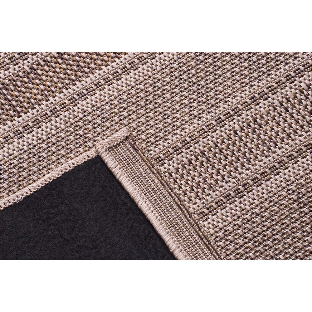 Passadeira Eco-Nature Riscas 87 Bege-Marrom 0,57X1,80M