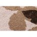 Tapete Classic Leaf 87 Bege-Marrom 0,50X0,80M - J Serrano
