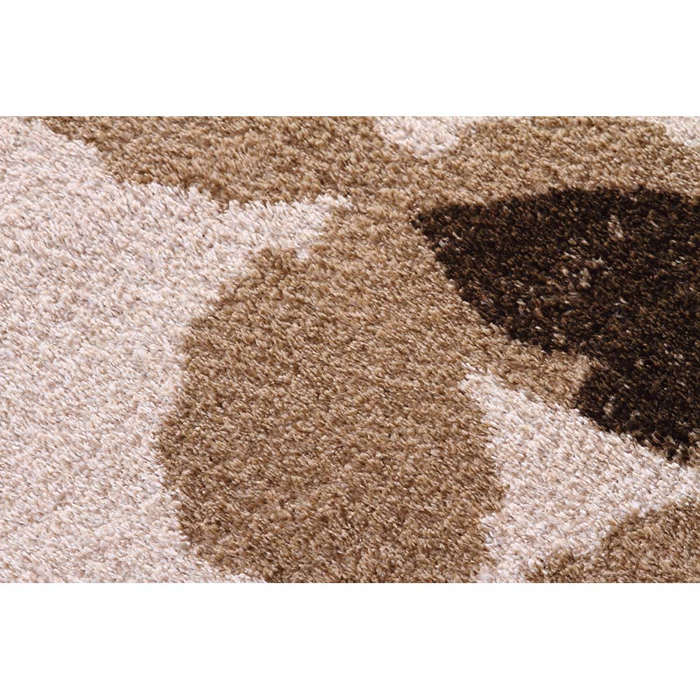 Tapete Classic Leaf 87 Bege-Marrom 0,50X0,80M - J Serrano