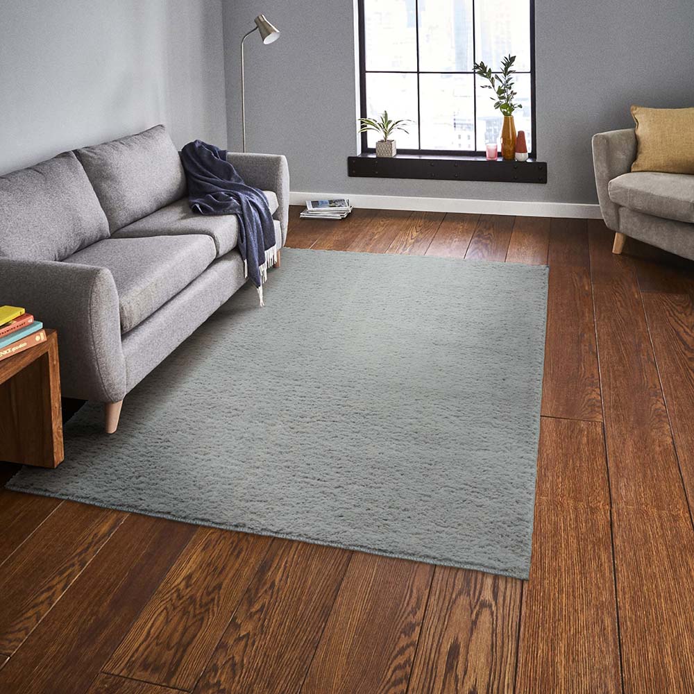 Tapete Felpudo Plush 51 Cinza 0,50X0,80M - J Serrano