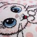Tapete Infantil Funny Gatinha 14 Rose 0,57X1,00M
