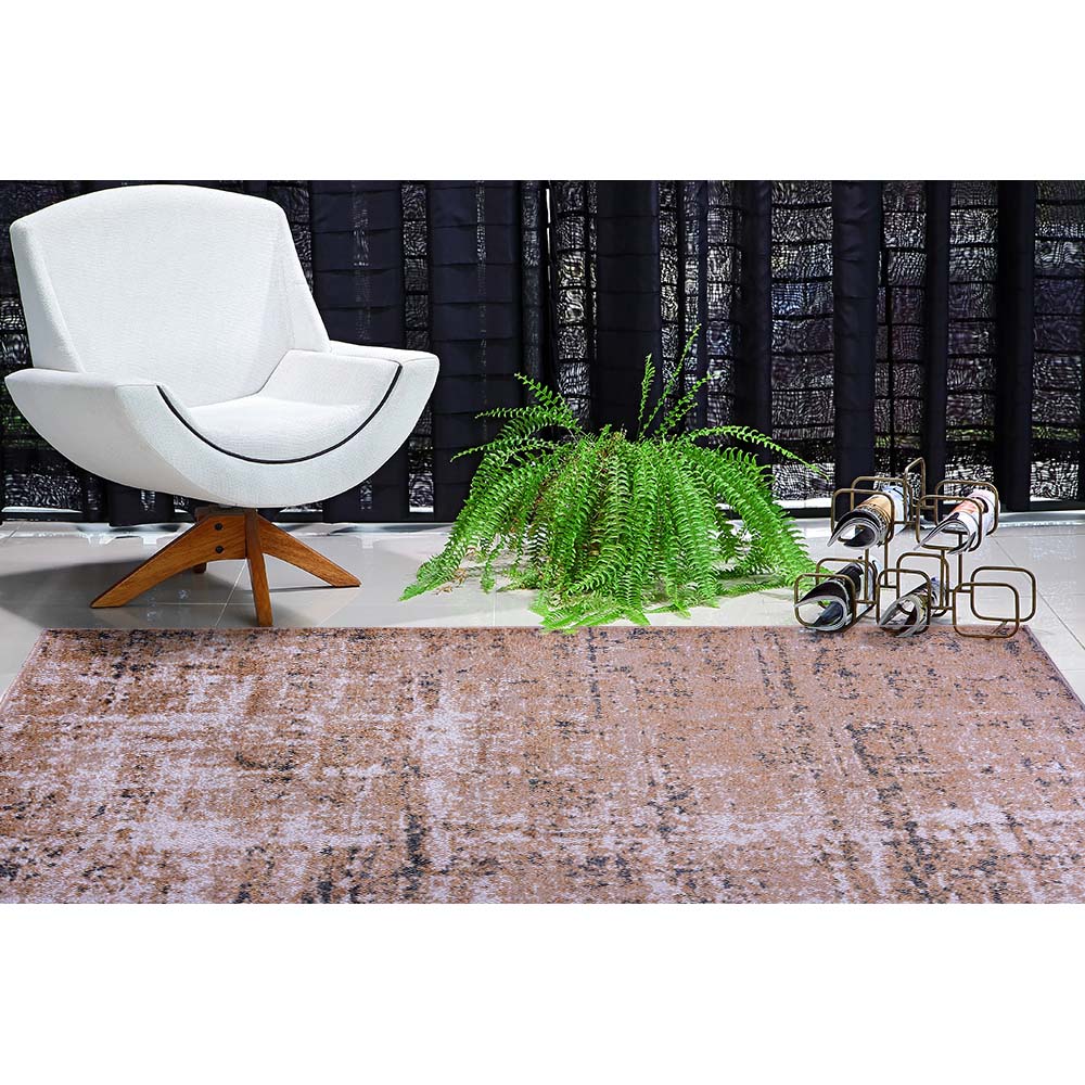 Tapete Sala Classic Bahamas 5 Creme-Caramelo 3,00X4,00M
