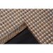 Tapete Sala Sisal Buzios Barra 49 Marrom-Azul 2,00X3,00M