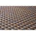 Tapete Sala Sisal Buzios Barra 49 Marrom-Azul 2,00X3,00M