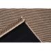 Tapete Sala Sisal Buzios Canto 87 Bege-Marrom 2,50X3,00M