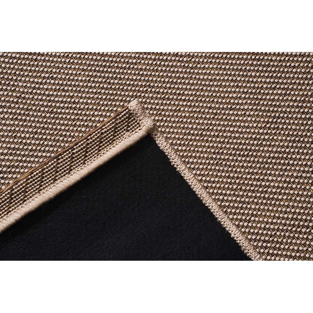 Tapete Sala Sisal Buzios Canto 87 Bege-Marrom 2,50X3,00M