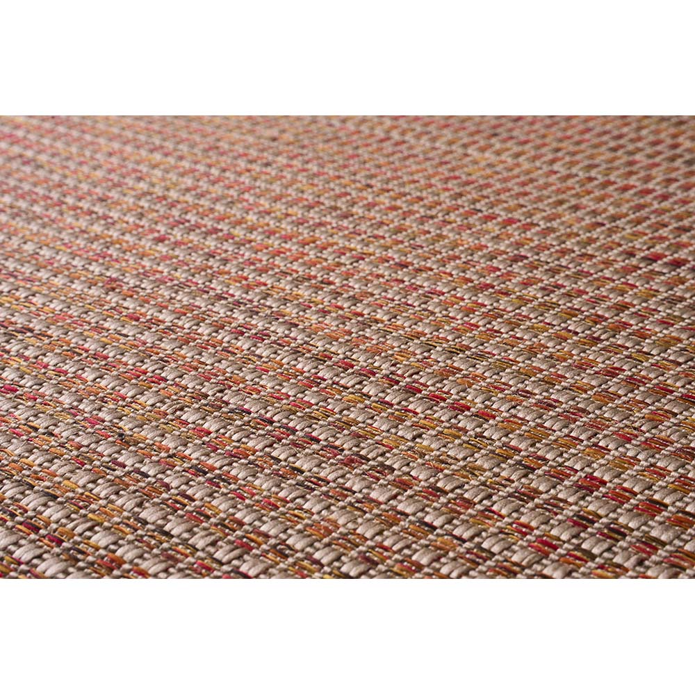 Tapete Sala Sisal Buzios Lual 47 Bege-Terracota 2,00X2,50M