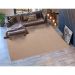 Tapete Sala Sisal Buzios Lual 47 Bege-Terracota 2,50X3,00M